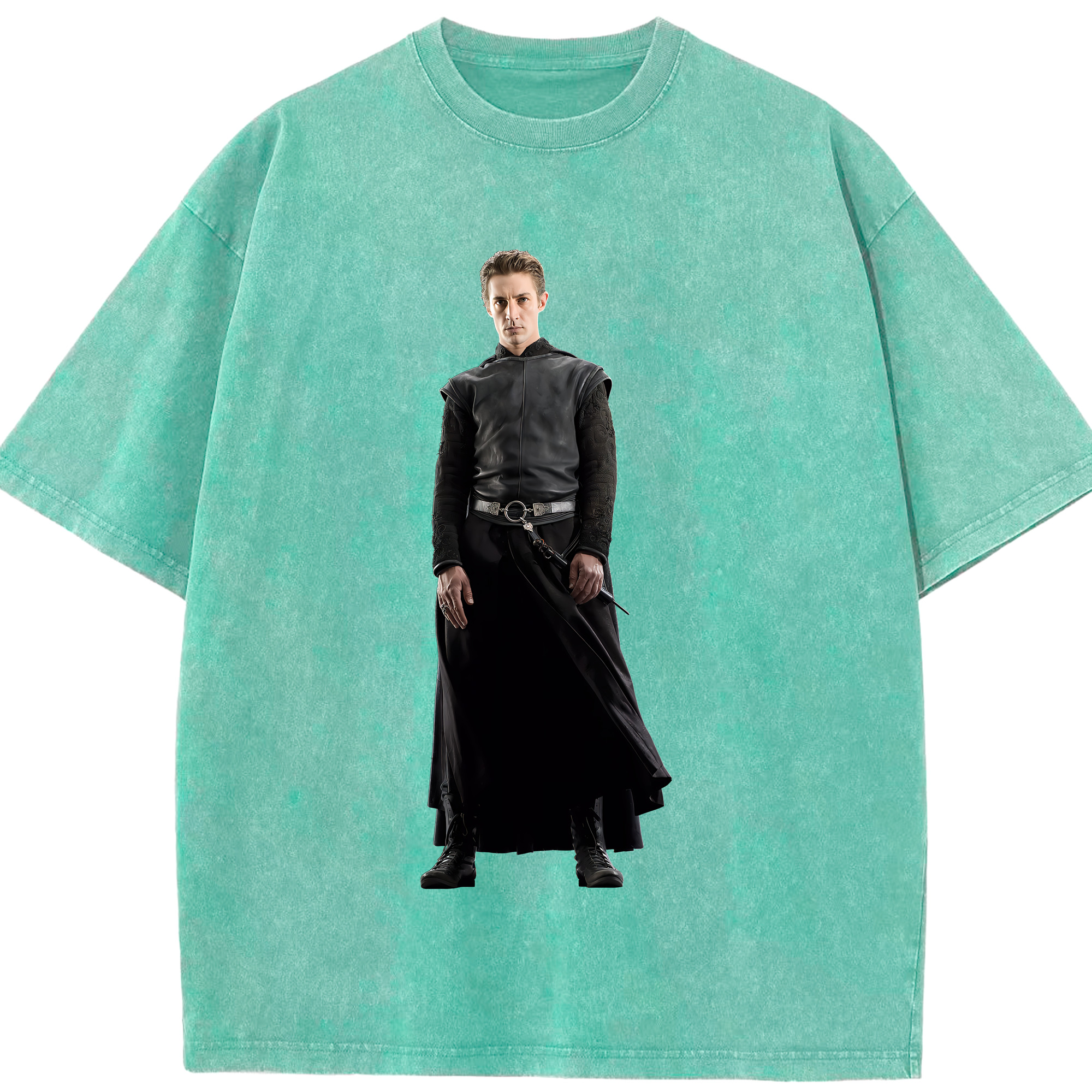 （画像用） Harry Potter ハリー・ポッターシリーズ 綿100% ヴィンテージ風 半袖Tシャツ（フロントプリント）
